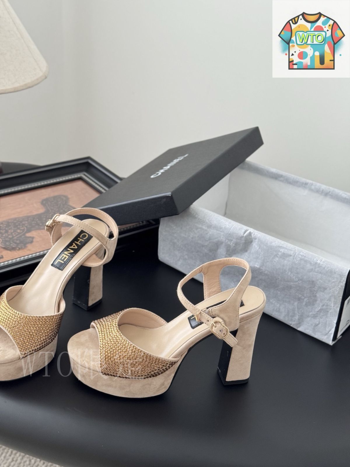 ❣️セール❣️CHANELリボンチャンス1ロール25m 国内発送、関税なし》CHANEL 25P サンダル リボン Ω サンダル