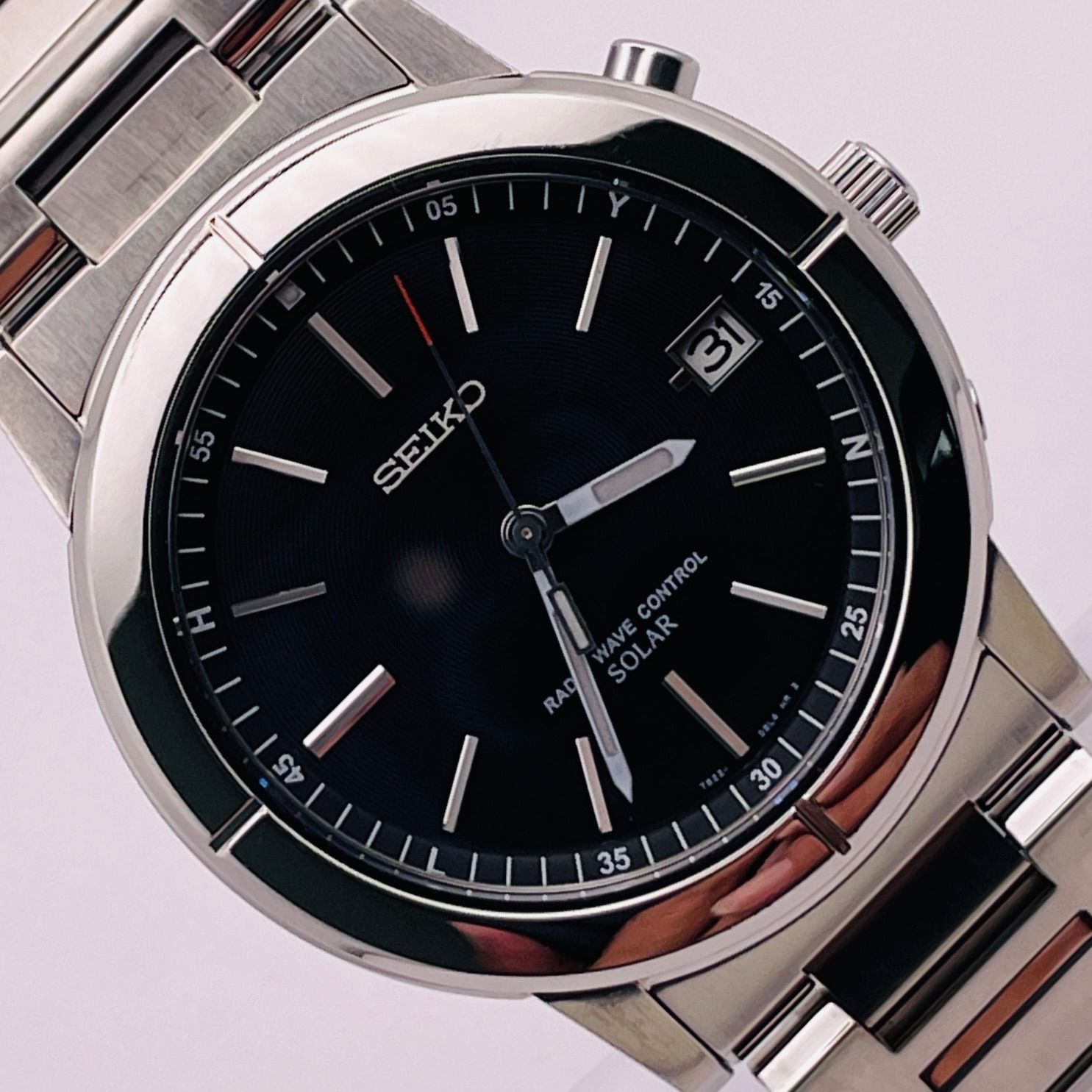 【希少】 SEIKO SPIRIT 電波ソーラー 腕時計 SBFV007 T510）希少！ 良品 正常稼動 SEIKO セイコー 電波ソーラー SPIRIT
