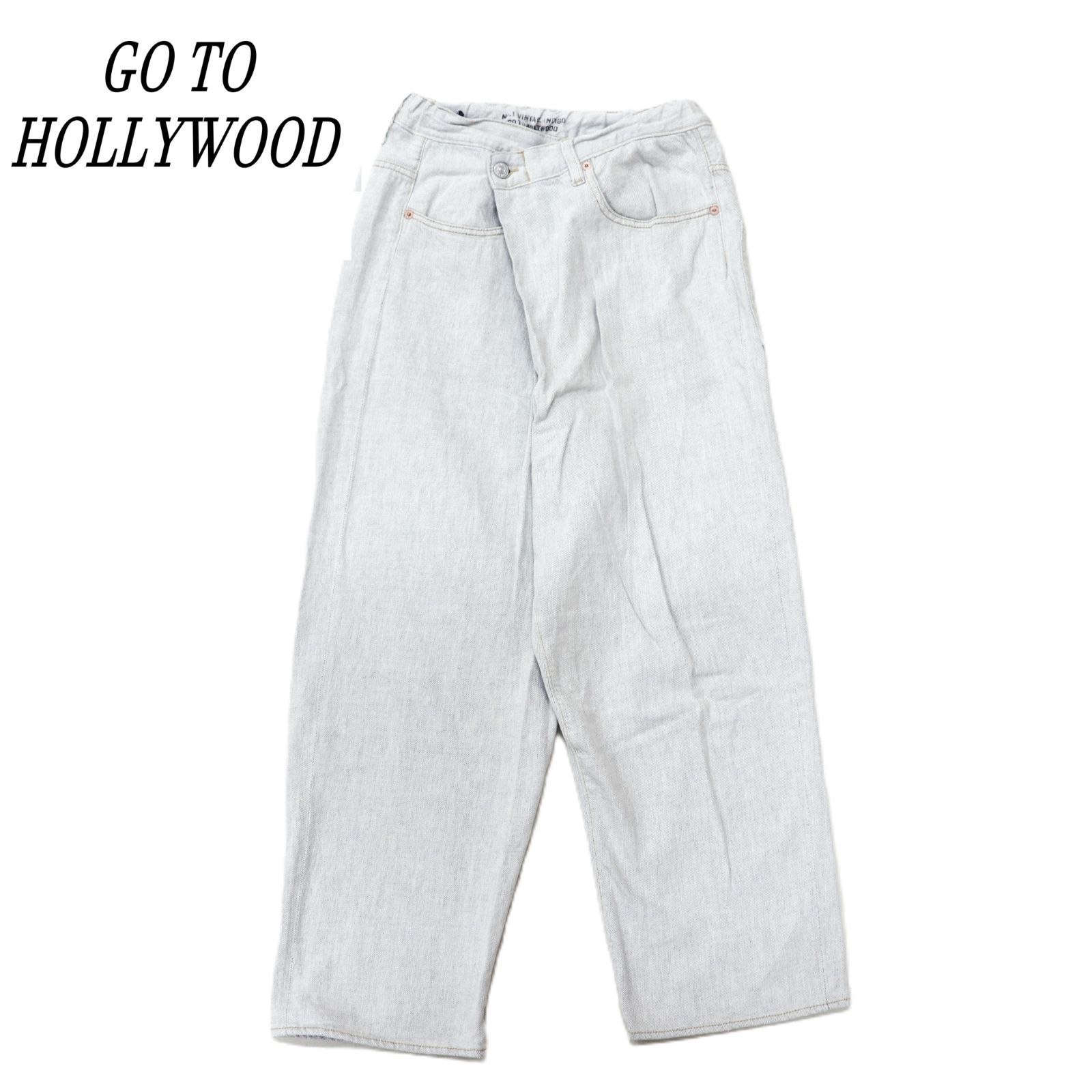 Go to Hollywood★変形デニムパンツ★01 GO TO HOLLYWOOD ゴートゥ―ハリウッド ループラスデニム 変形