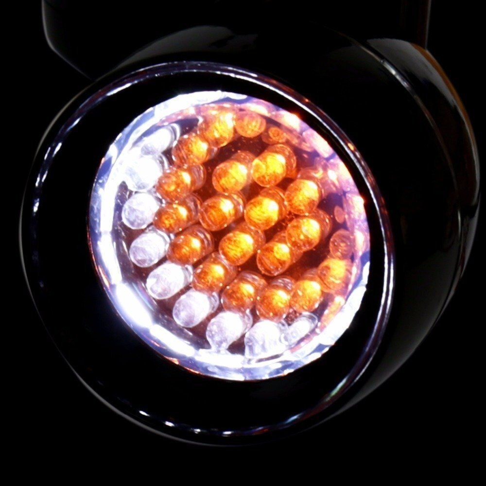LEDフェアリング_ドライビングライト_＆LEDウィンカー ハーレーエレクトラストリートグライドFLH|T_FLHX_FLHR_1996-2013用