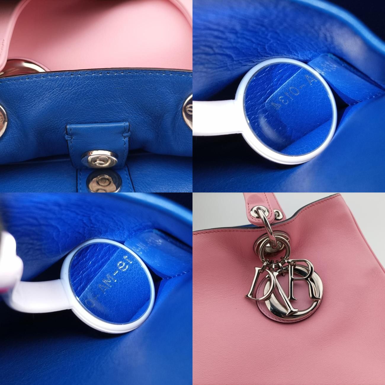 クリスチャンディオールChristian Diorディオリッシモピンクレザー19-MA-0134