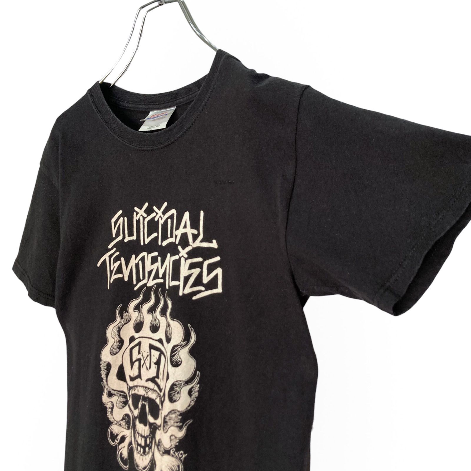00s M Suicidal Tendencies Tシャツ Hanes USA Suicidal Tendencies Band T-Shirt Men's L Black Number 13