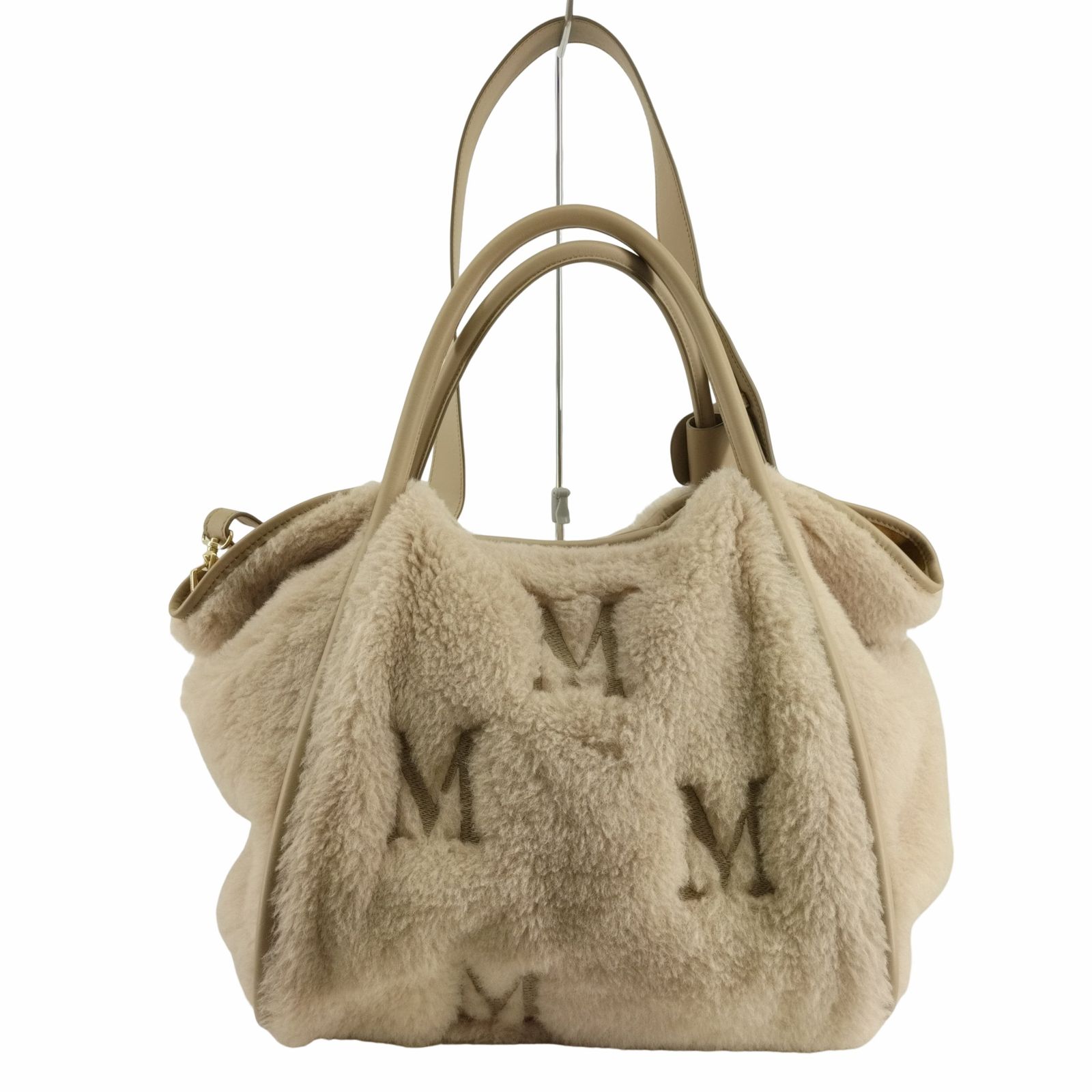 マックスマーラ MAX MARA マリン テディベア ショッピング バッグ 2WAY 
