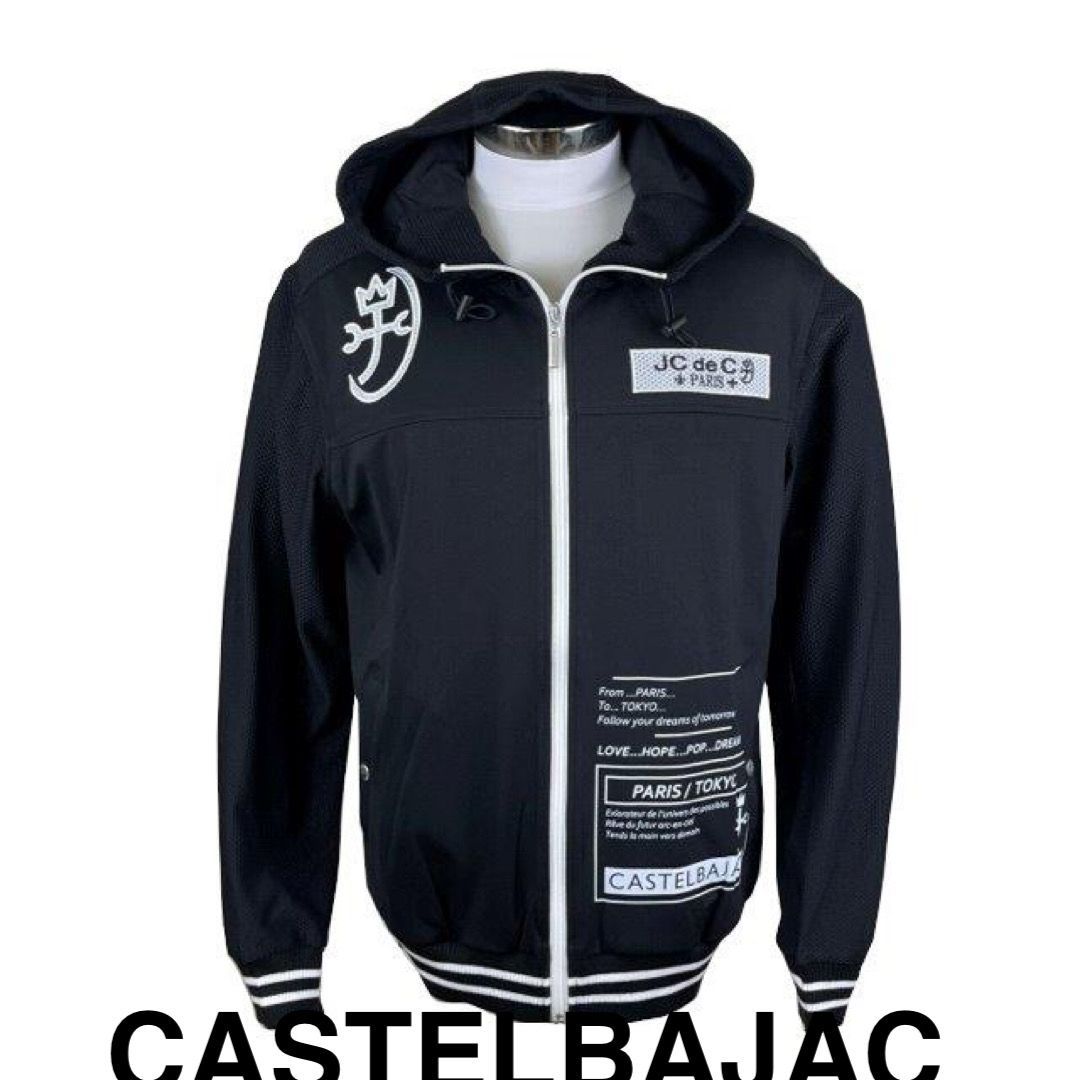 CASTELBAJAC カステルバジャック ジップアップ ブルゾン ブラック 3 CASTELBAJAC カステルバジャック ジップアップ ブルゾン ブラック 3