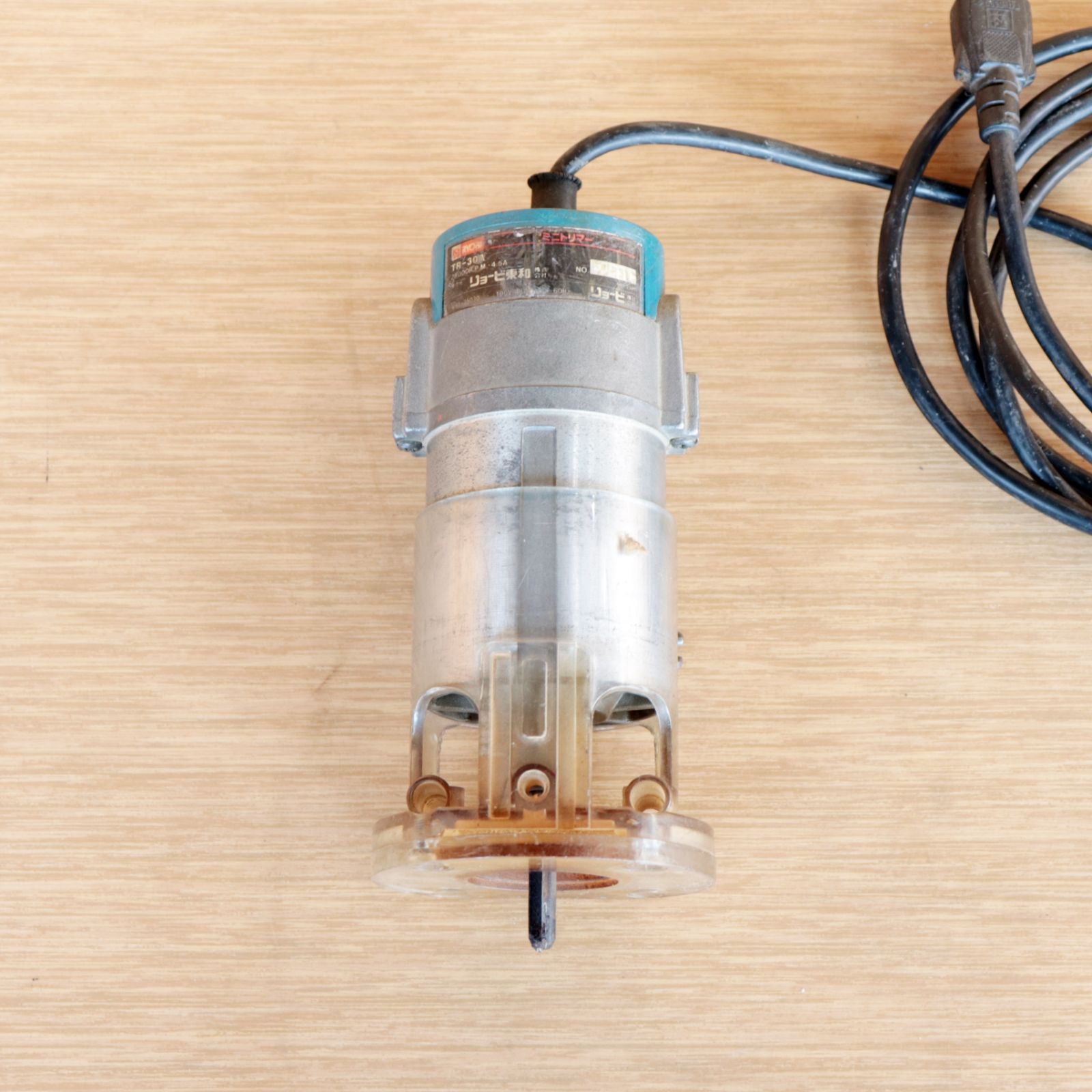 新潟発 リョービ ミニトリマ TR-30A 電動トリマ 中古 電動工具 動作