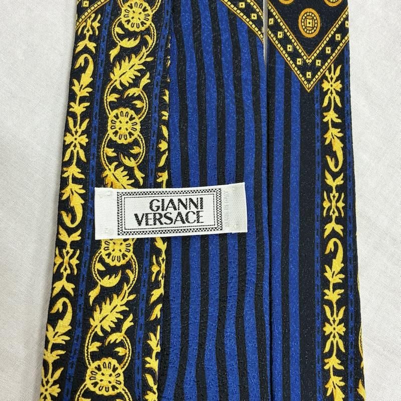 GIANNI VERSACE ジャンニヴェルサーチ ネクタイ イタリア製 シルク