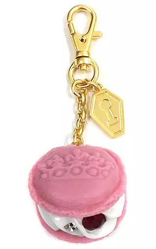 中古】雑貨 黒崎蘭丸 Q☆UP マカロンバッグチャーム 「Q-pot