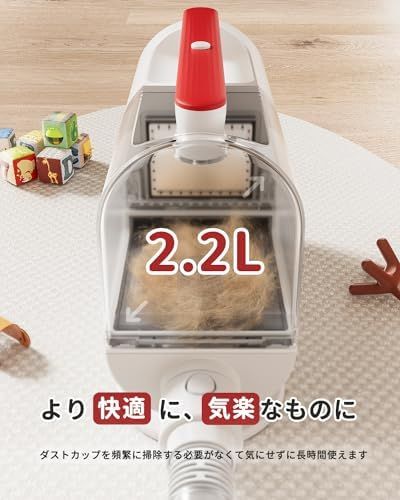 ペットブラシ 抜け毛自動吸引
