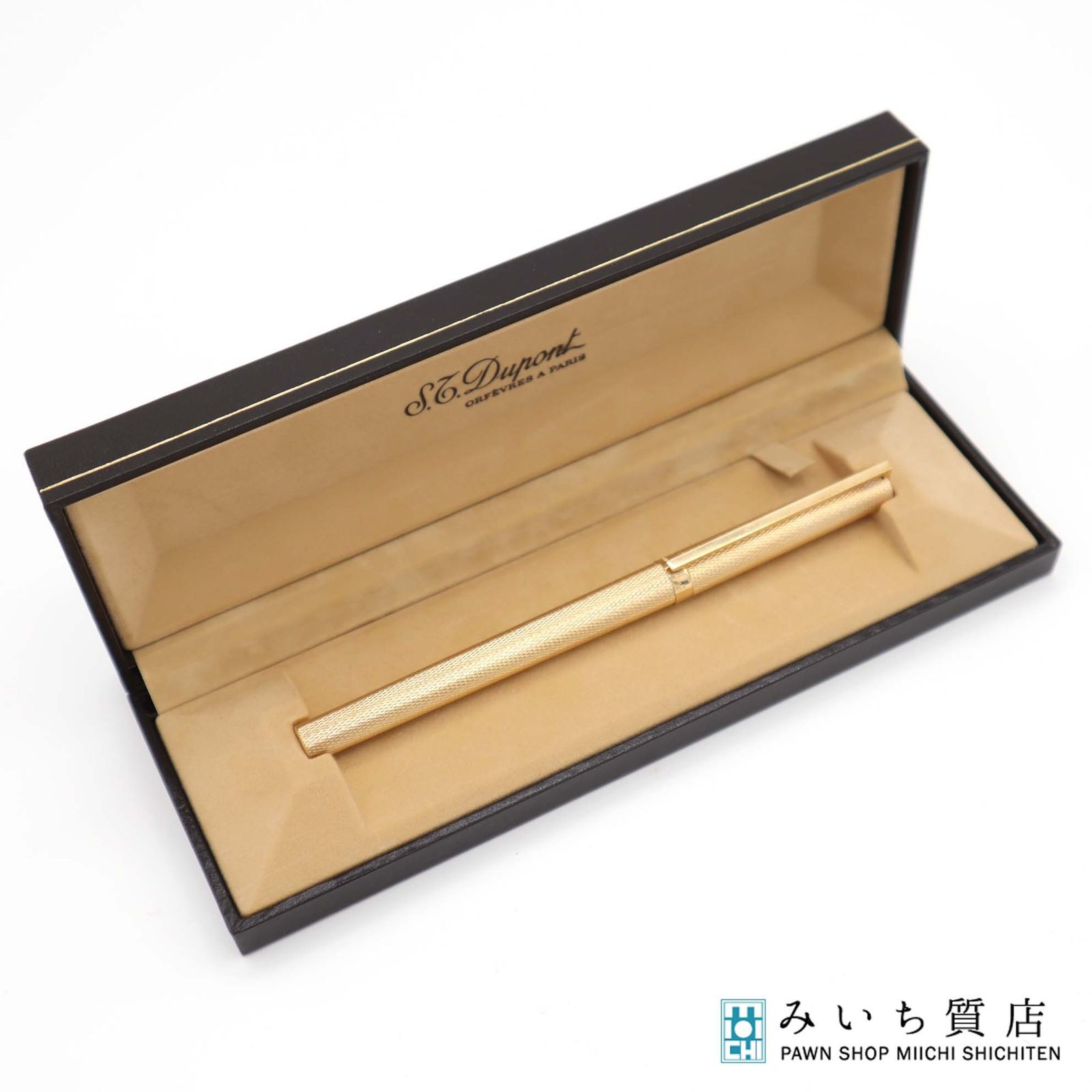 未使用 S.T. Dupont デュポン 万年筆 750 18ct ゴールド 文房具 筆記  