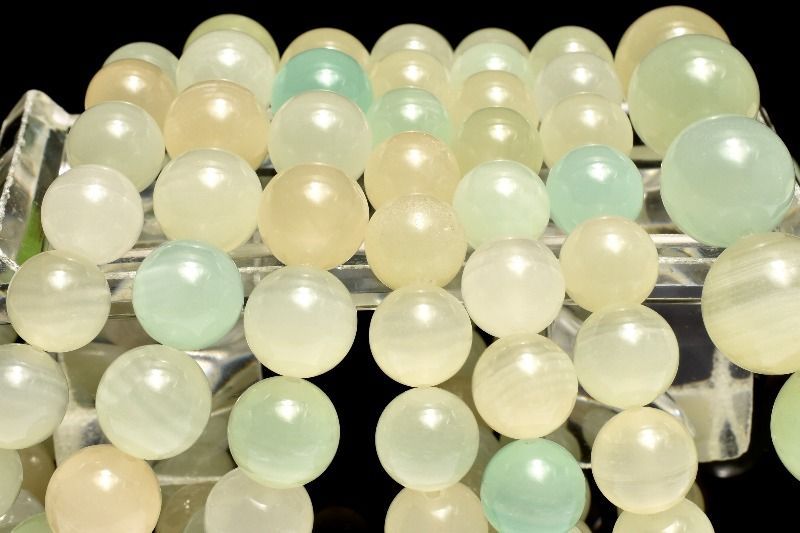 マルチカラー サーペンティン(蛇紋石) 14.5mm ブレスレット 1個