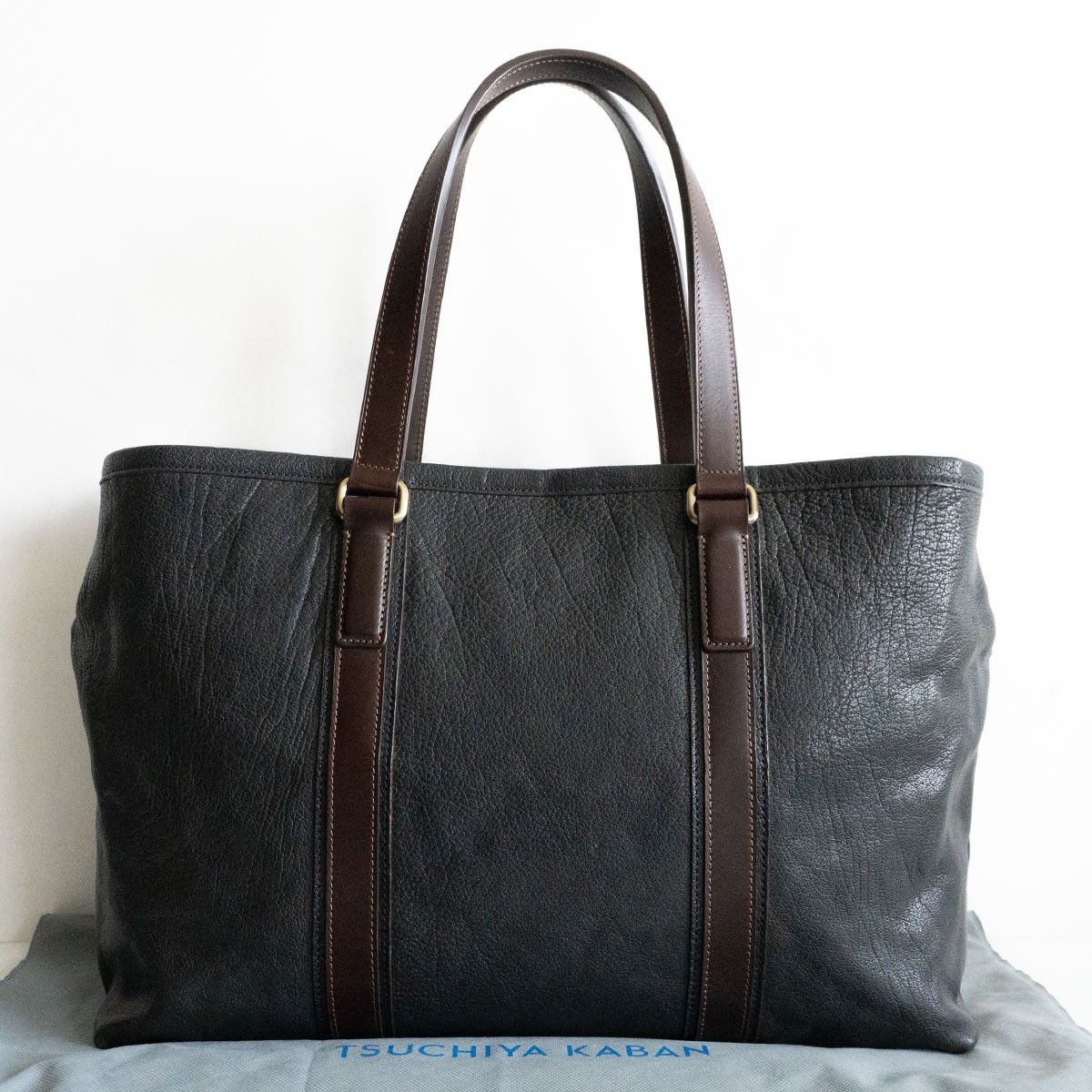 土屋鞄　アルマスバッファロートートバッグ　アーバンネイビー　付属品あり 土屋鞄 アルマス バッファロービジネストートバッグ アーバンネイビー