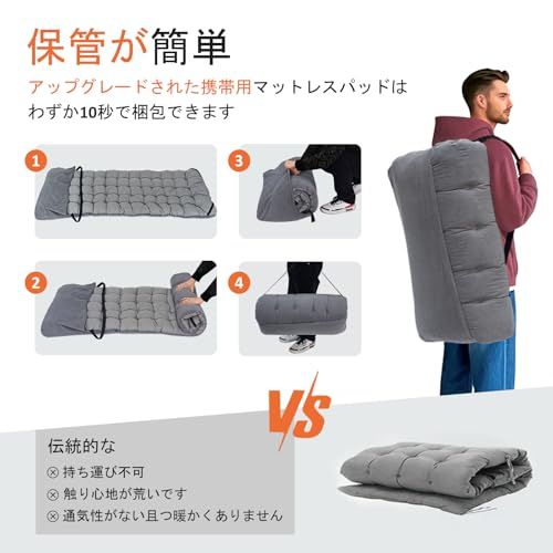 ATORPOK 簡易ベッド コット 折り畳み式 折りたたみベッド こっと