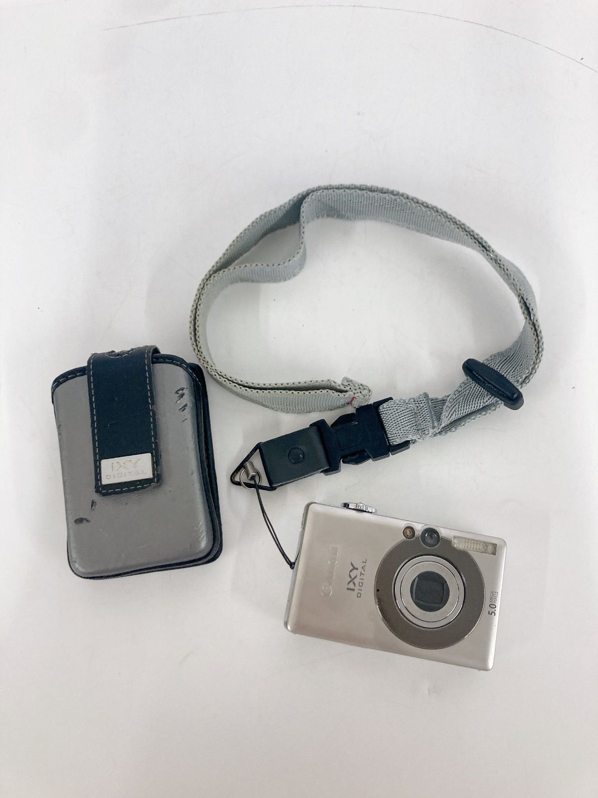 ％ 通電未 Canon キャノン イクシー IXYデジタル55 PC1150 デジカメ 本体 ケースつき カメラ 1