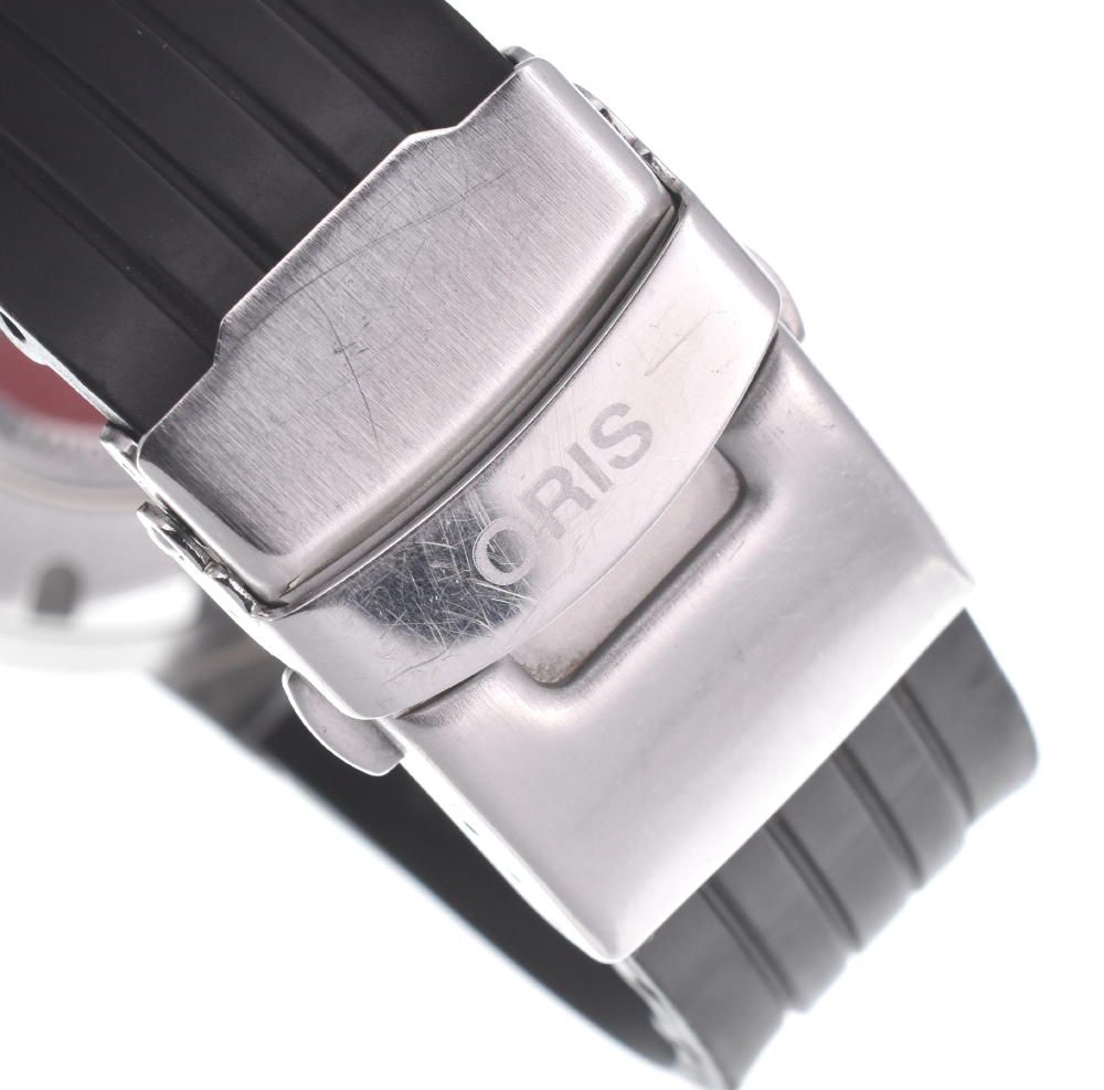 オリス ORIS 7521-44 TT1 クロノグラフ デイト 自動巻き メンズ E