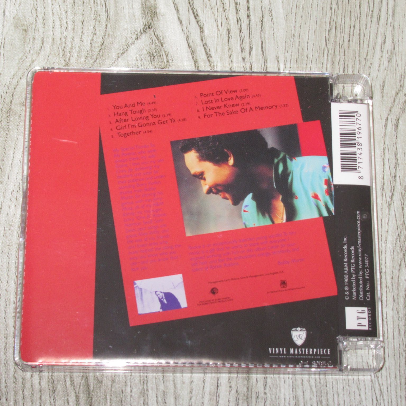 CD ROCKIE ROBBINS YOU AND ME PTG-34077 スーパージュエルケース 