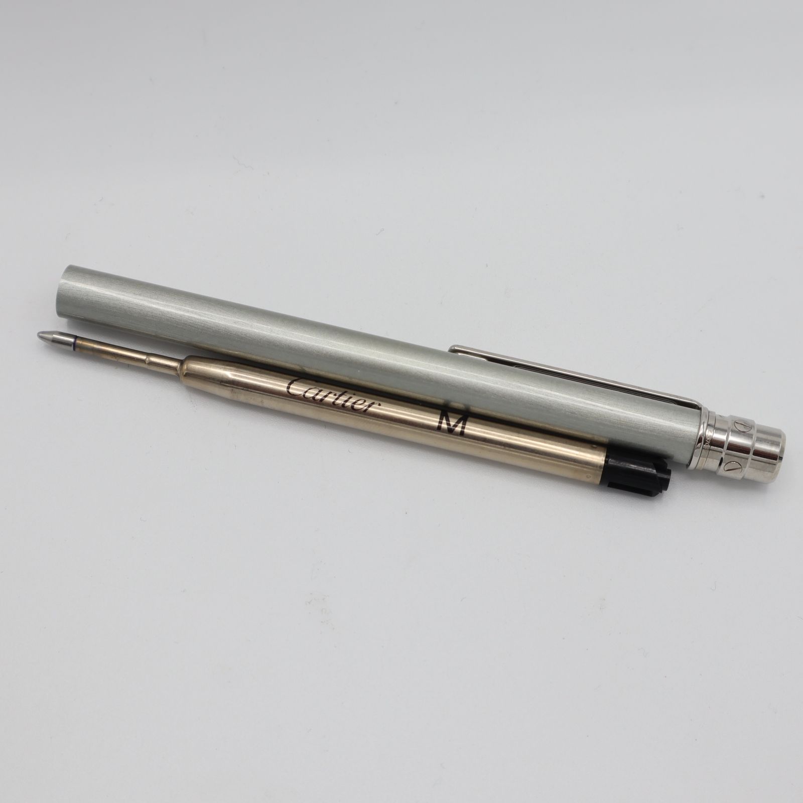 Cartier カルティエ ボールペン ラブ ツイスト式 シルバー系