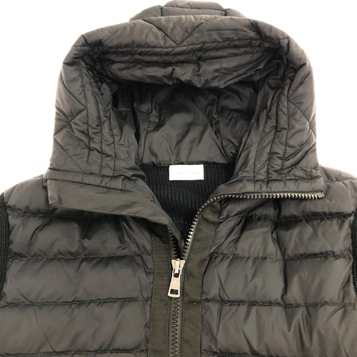 良好 MONCLER モンクレール CARDIGAN TRICOT ダウンジャケット サイズ