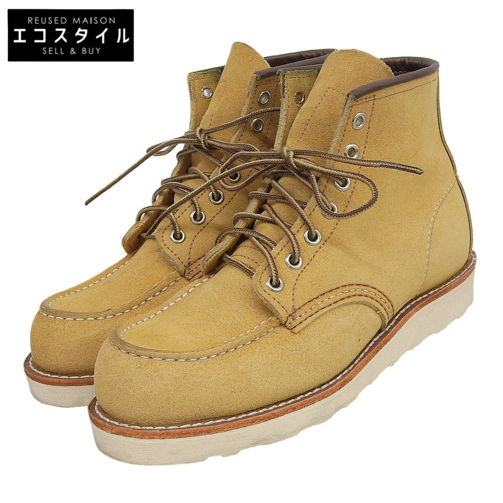 Red Wing レッドウィング 6-inch Classic Moc|6インチ クラシックモック シューズ メンズ ベージュ系 7 8833 7 US
