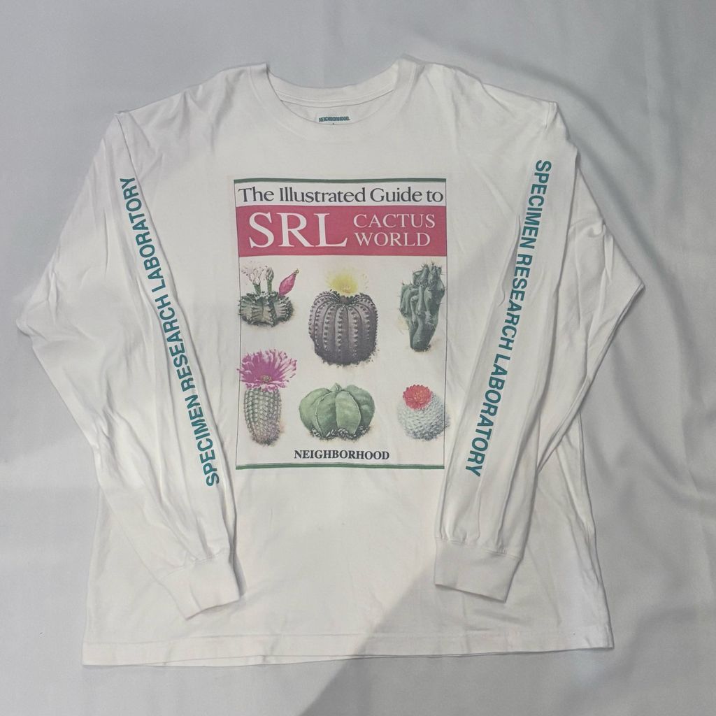 最終値下げ neighborhood SRL l/s tee Lサイズ 新品 NEIGHBORHOOD ネイバーフッド SRL L/S Tee 長袖Tシャツ ホワイト