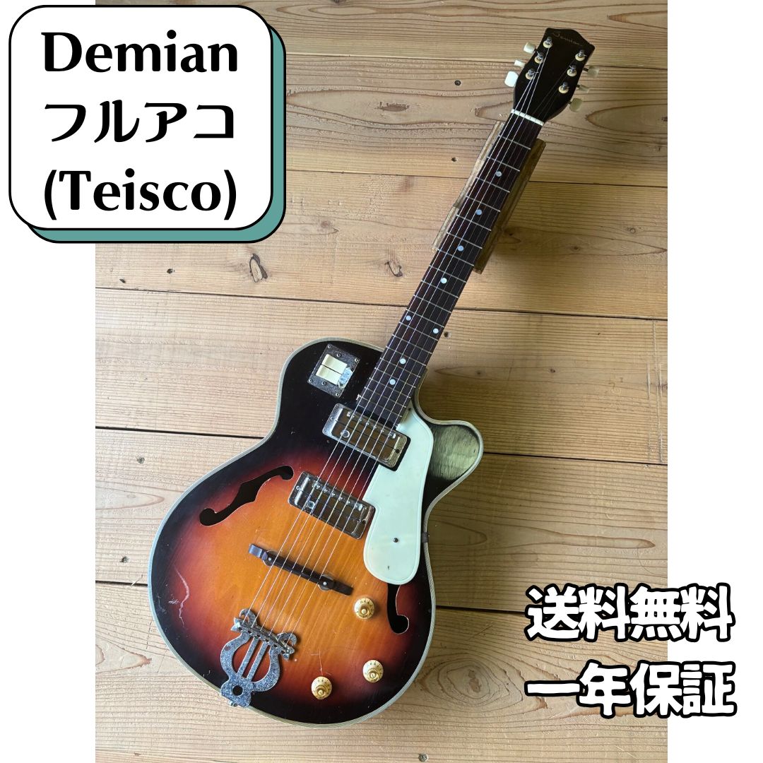 Demian フルアコタイプギター Fujigenフジゲン 小さめボディ 日本製
