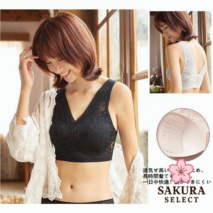 ナイトブラ ノンワイヤーブラ 新品未使用 ナイトブラ ブラジャー ノンワイヤー 40代 50代 育乳 夏用