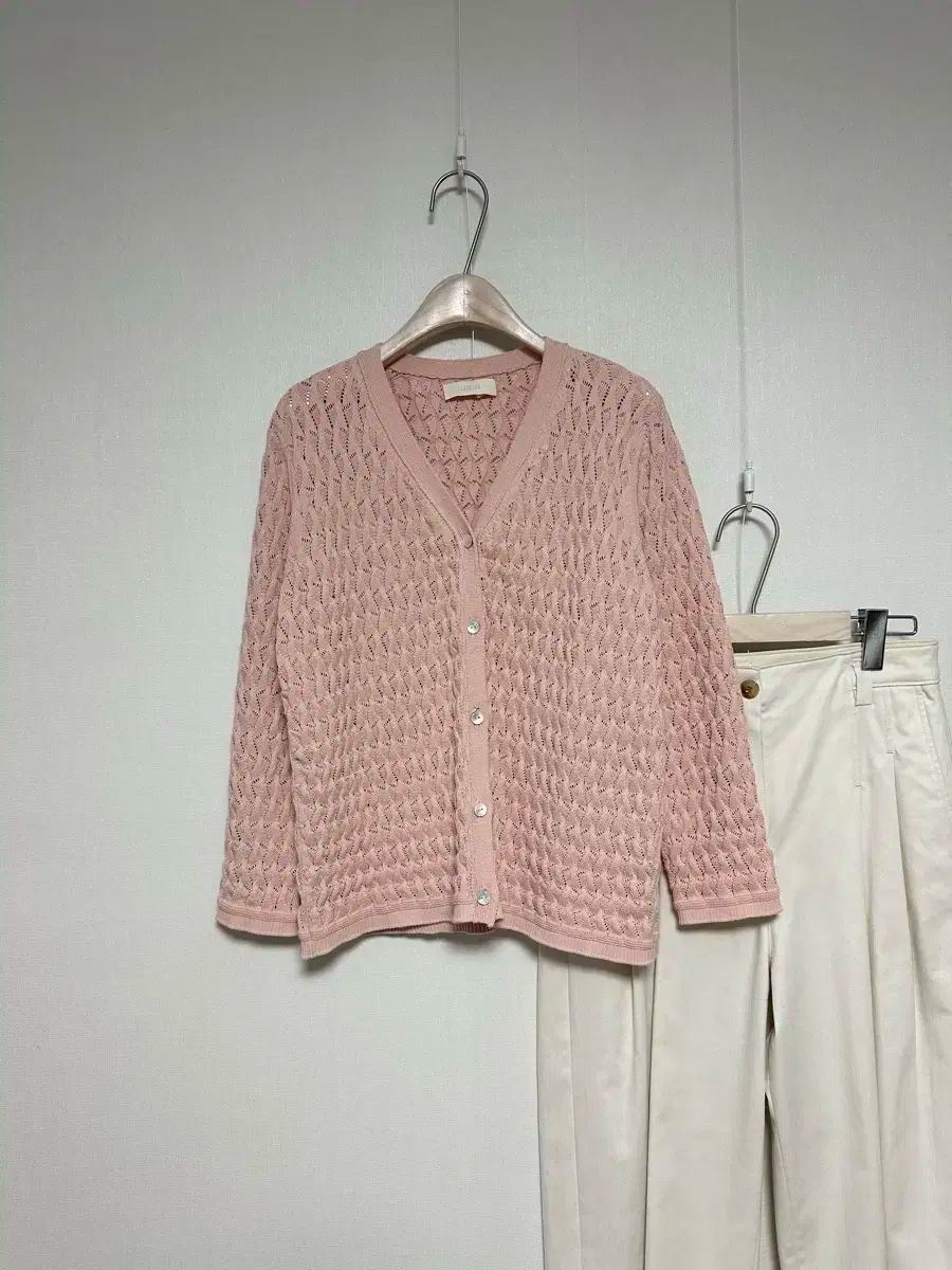LEBEIGE 25ss クロシェ カーディガン