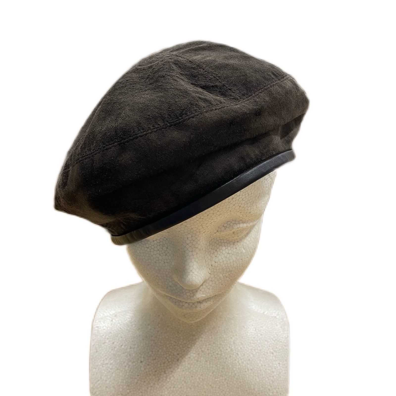 美品 マーガレットハウエル Margaret Howellベレー帽 ブラック