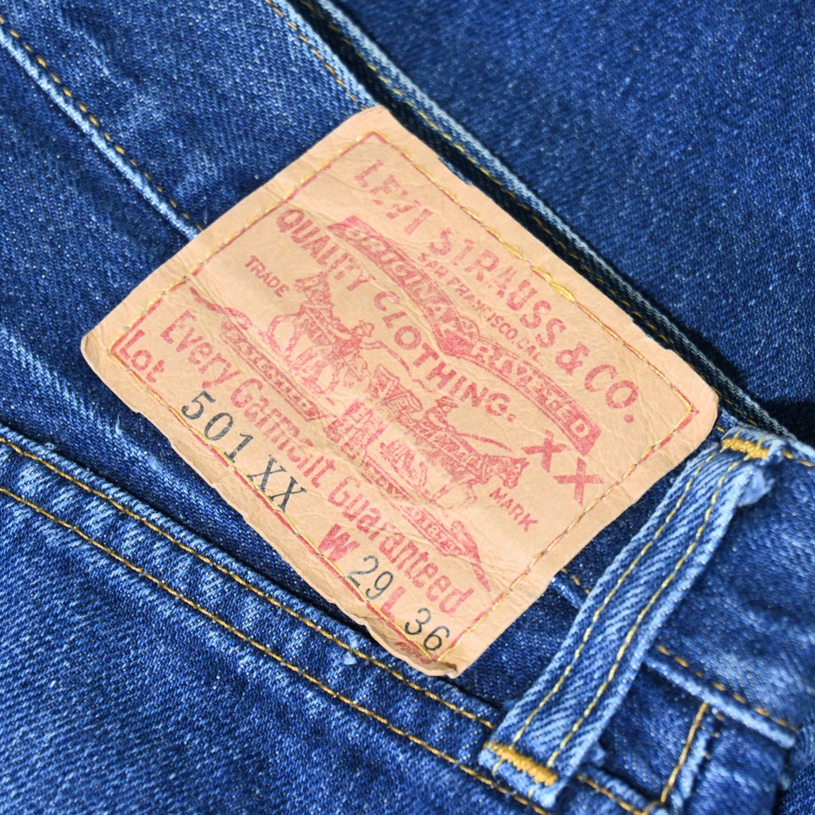 ○ リーバイス ヴィンテージデニム Levi's 501XX 90s USA バレンシア