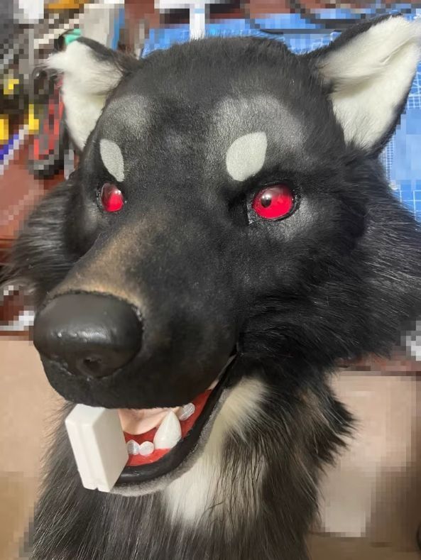 着ぐるみヘッド 狼 NO.74 リアルスタイル 全頭ヘッド ケモノ マスク