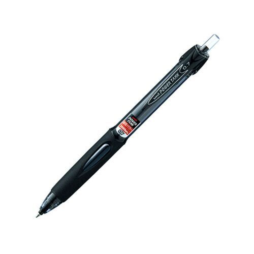 まとめ 三菱鉛筆 加圧油性ボールペン パワータンク スタンダード 0.7mm 黒 SN200PT07-24 ×30セット