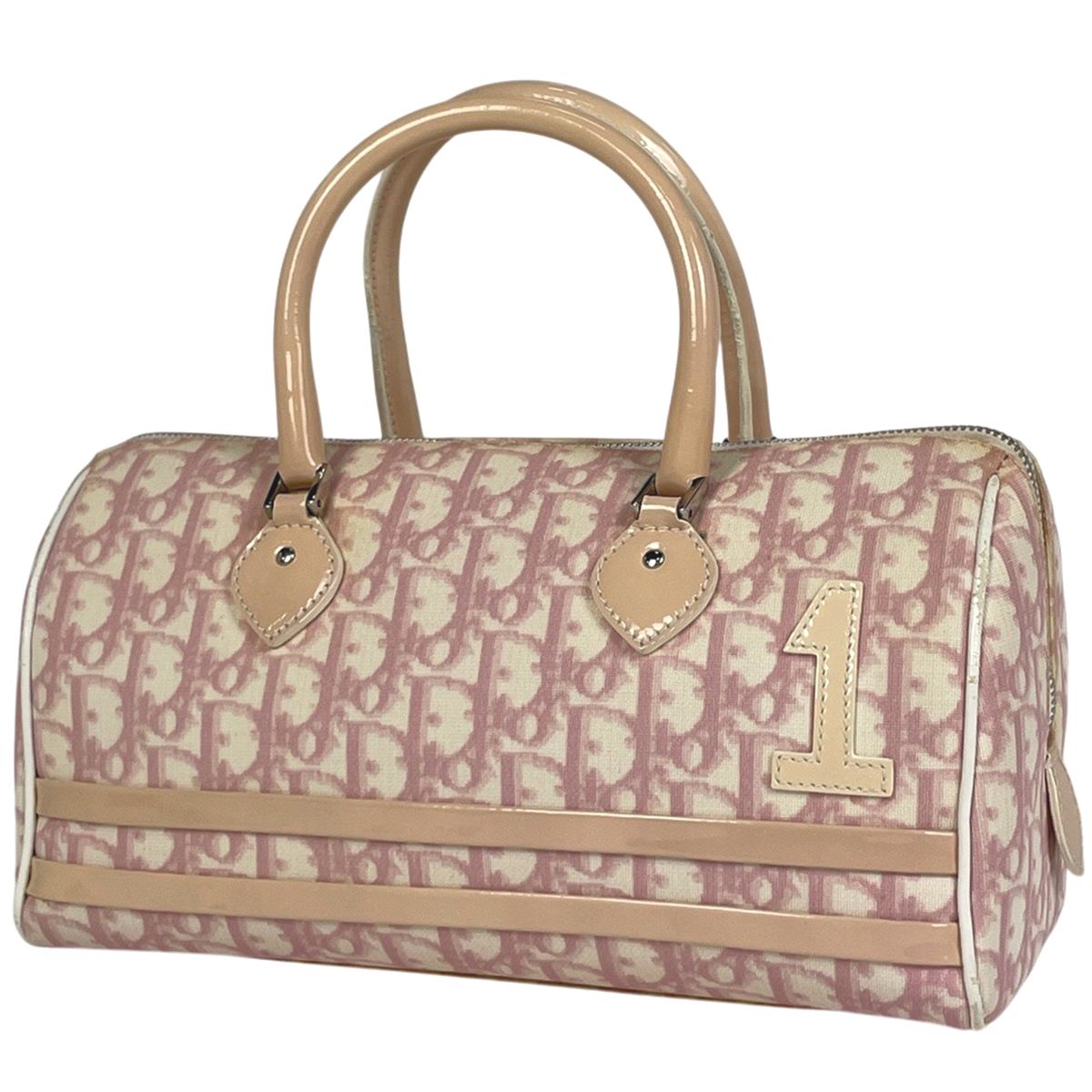 クリスチャンディオール Christian Dior トロッター柄 ハンドバッグ No 