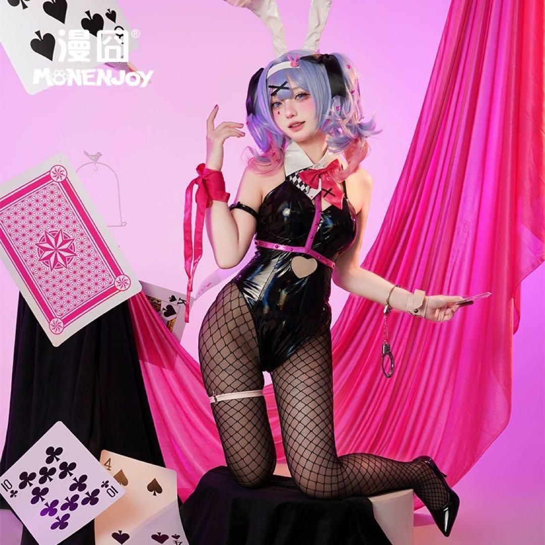 新品未使用 初音ミク ラビットホール コスプレ衣装 ウィッグ・靴