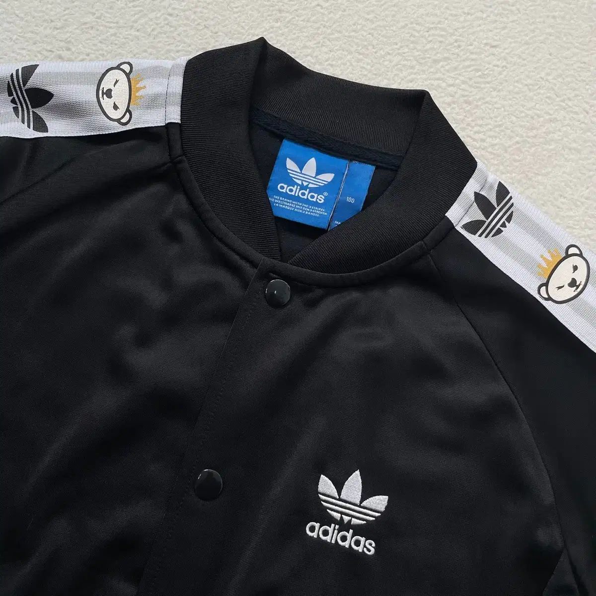 100 adidas(アディダス) 黒 ニコベア トラックトップス ジップアップ