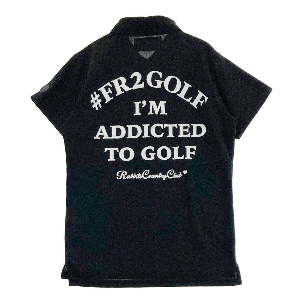 サイズ：M FR2 GOLF エフアールツーゴルフ 半袖ポロシャツ