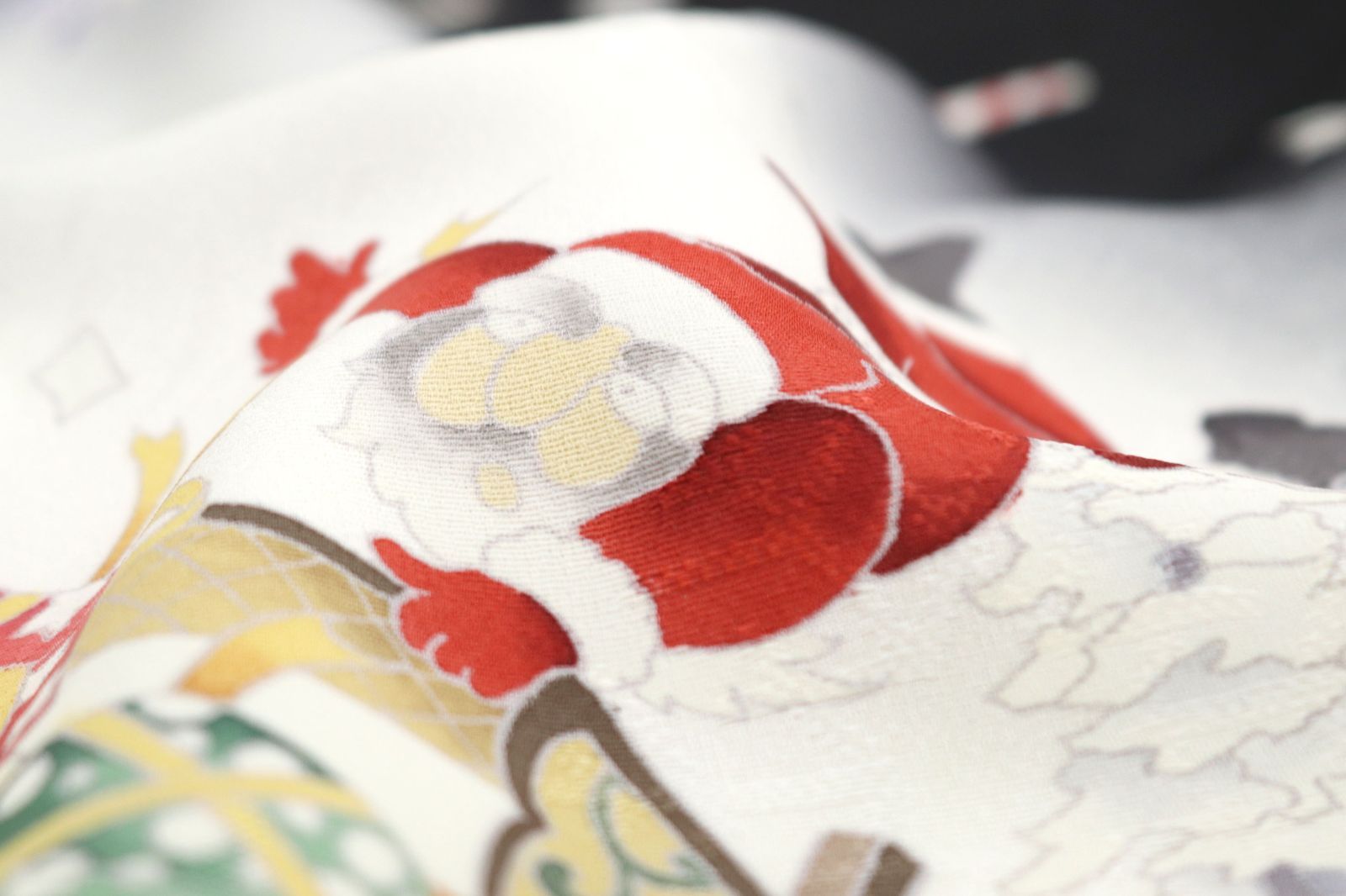 訪問着 クリスマス柄