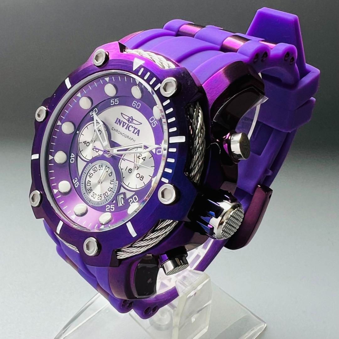 INVICTA インビクタ 腕時計 メンズ パープル 新品 クォーツ 電池式 