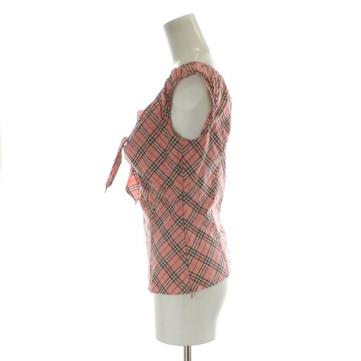 バーバリーブルーレーベル タンクトップ ライトブルー サイズ38