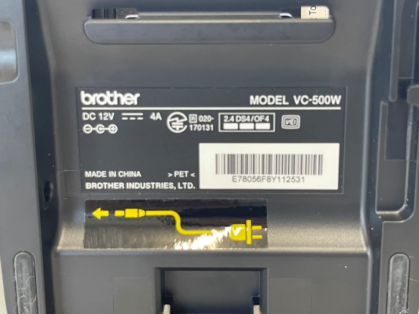 ブラザー 感熱カラーラベルプリンター VC-500W (フルカラー印刷