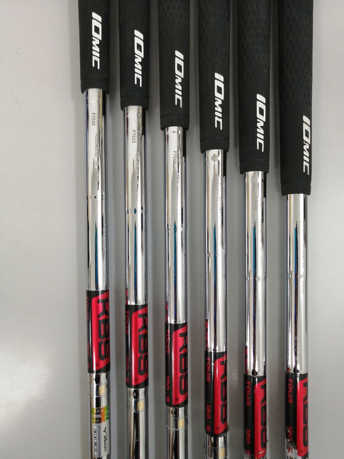 KBS Tour 120 S アイアンシャフト 6本 KBS TOUR 120 S アイアン