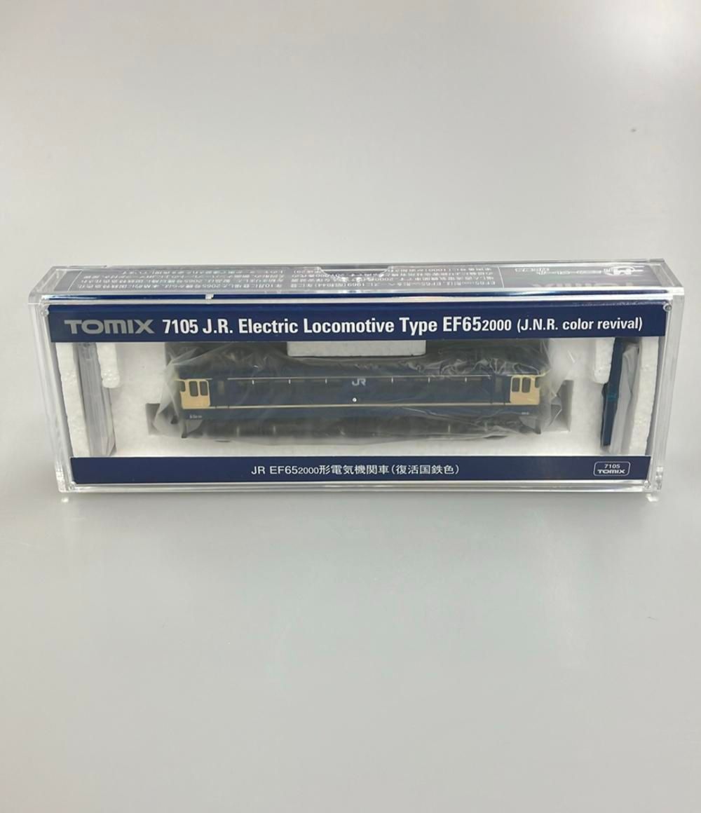 訳あり 鉄道模型 Nゲージ 7105 JR EF65 2000形電気機関車(復活国鉄色) TOMIX 訳あり 鉄道模型 Nゲージ 7105 JR EF65 2000形電気機関車(復活