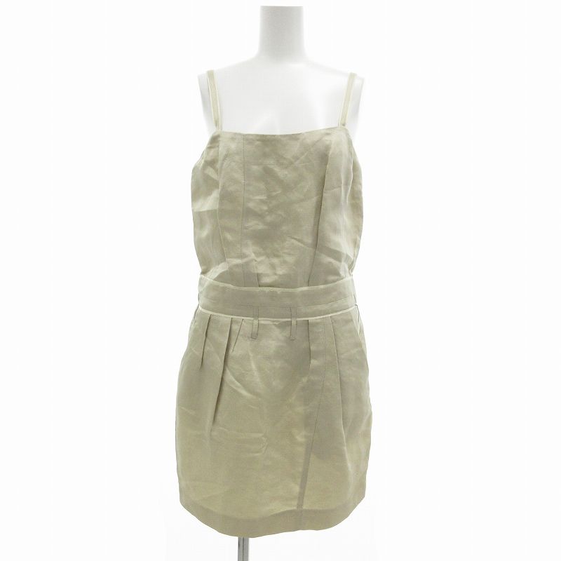 ニナリッチ NINA RICCI ワンピース キャミソール 麻 リネン