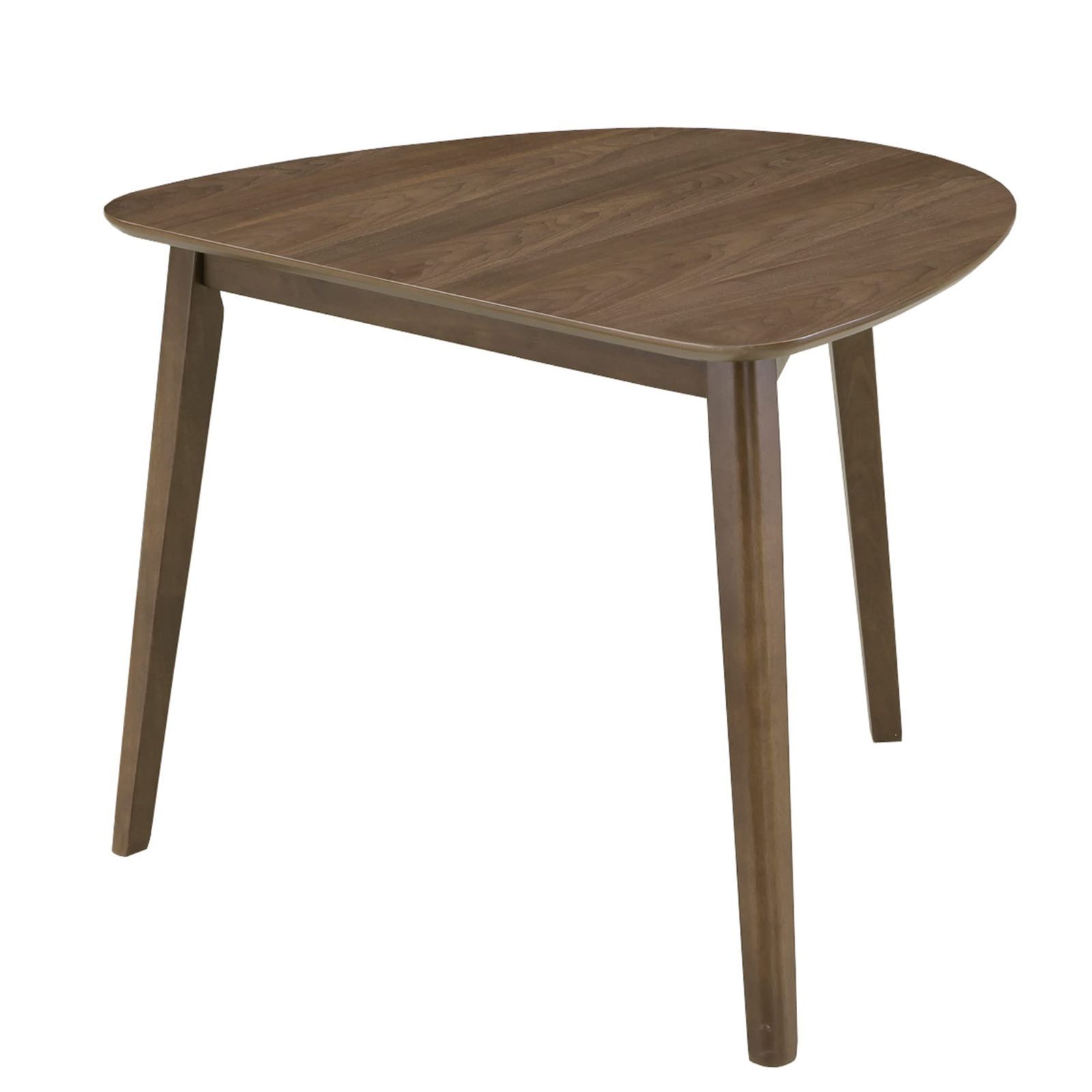 cm コンパクトサイズ 幅90 三角テーブル ブラウン ピングー ダイニングテーブル 217626 関家具 Sekikagu