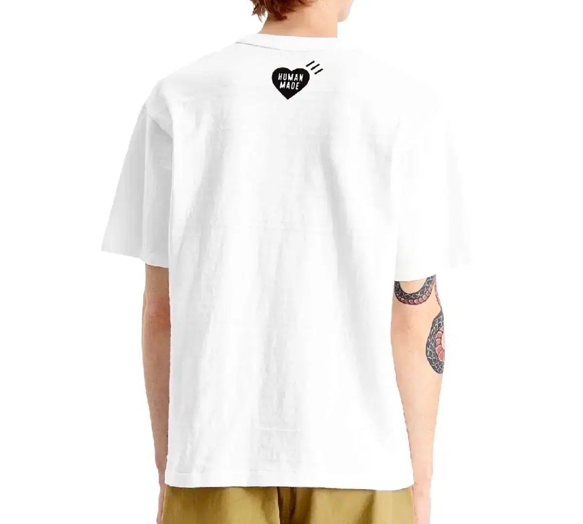 HUMAN MADE(ヒューマンメイド) 虎 X 黒 ハート 半袖Tシャツ 新品
