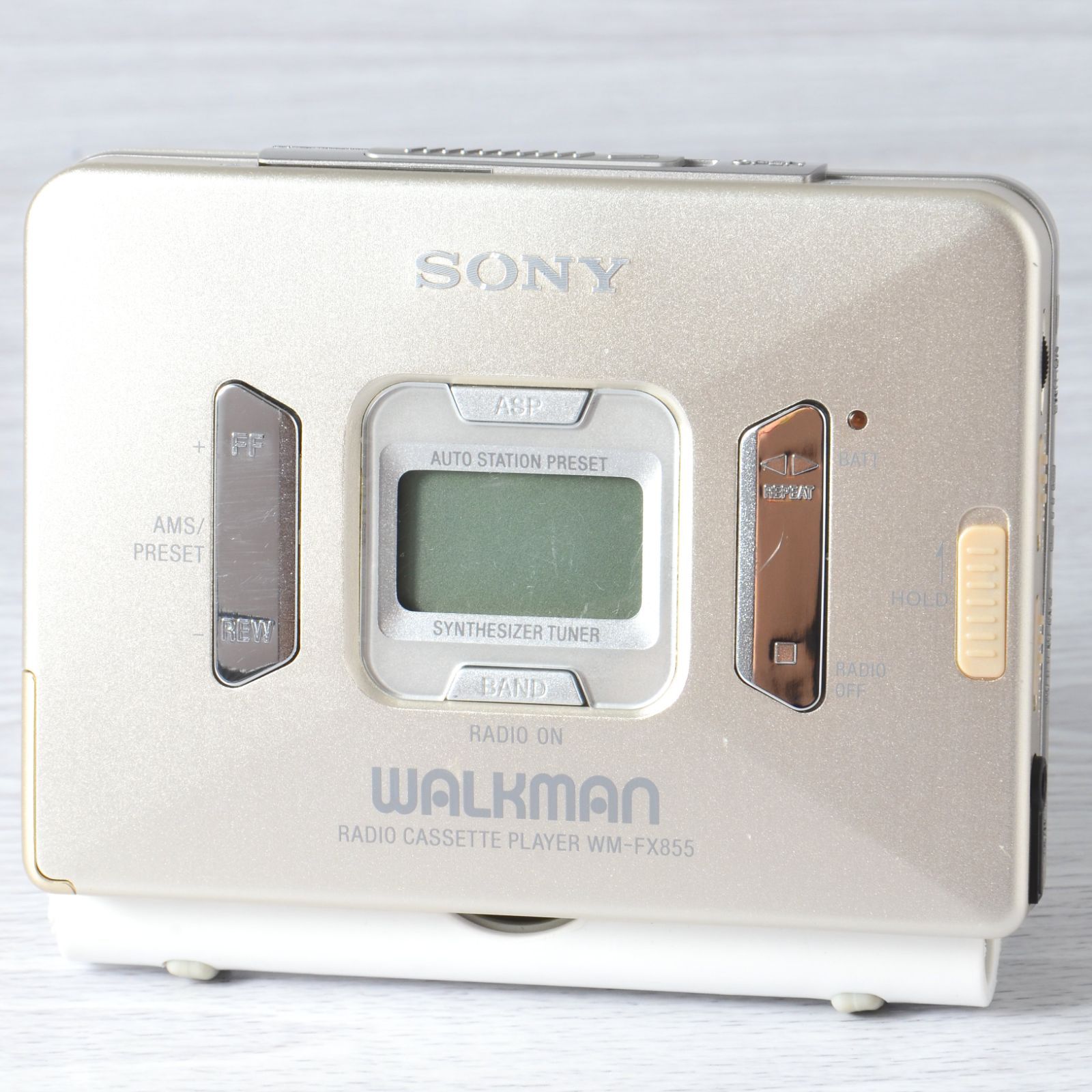 SONY WALKMAN WM-FX855 カセットウォークマン シルバー 整備済
