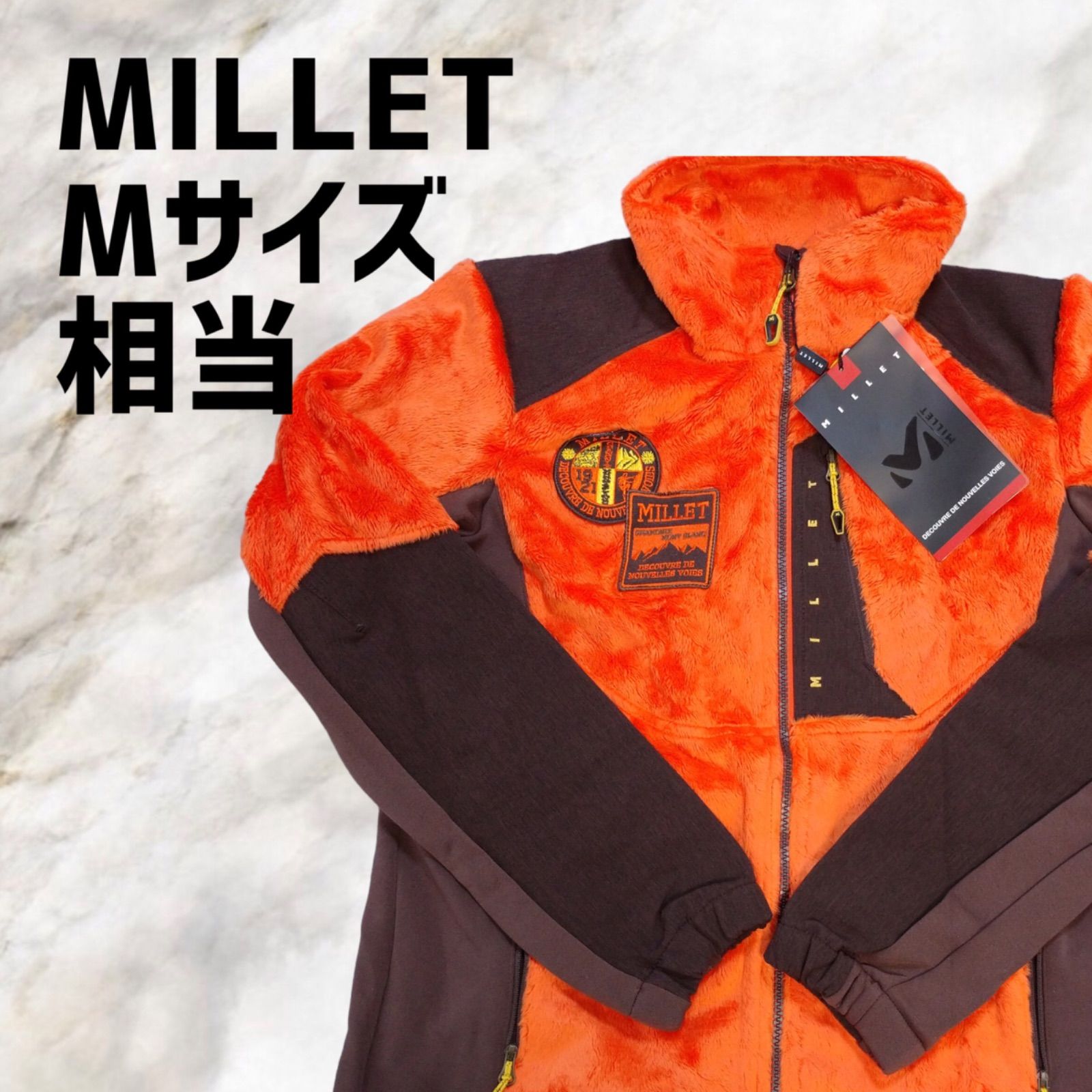 MILLET ミレー フリースジャケット ヒマルチュリフーディ赤 新品メンズ 