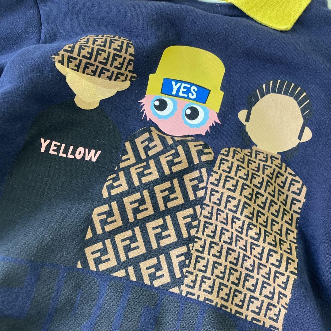 フェンディ モンスター マメール トレーナー スウェット ズッカ FENDI