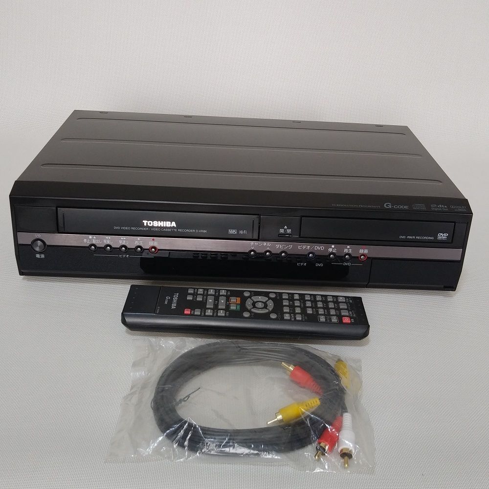 東芝VHS 一体型 DVDレコーダー D-VR8K VHSビデオデッキ - メルカリ