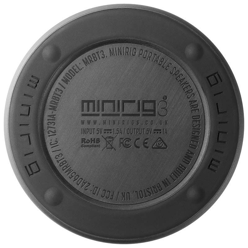 Minirig 3 Bluetoothスピーカー 日本正規流通品 (ブラック