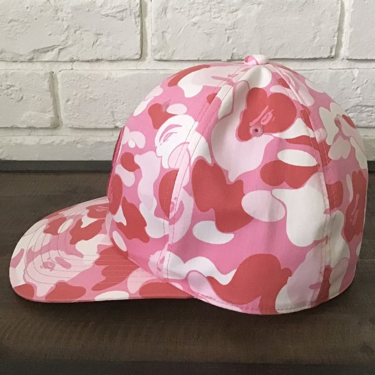 ABC camo pink キャップ a bathing ape BAPE ABCカモ ピンク hat cap 帽子 エイプ ベイプ  アベイシングエイプ 迷彩 NIGO