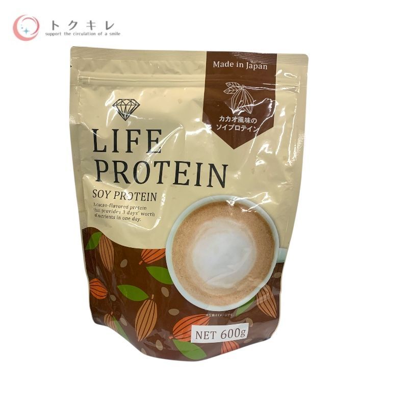 LIFE PROTEIN ソイプロテイン ダイヤモンドライフ カカオ&抹茶 LIFE PROTEIN ソイプロテイン ダイヤモンドライフ カカオ&抹茶